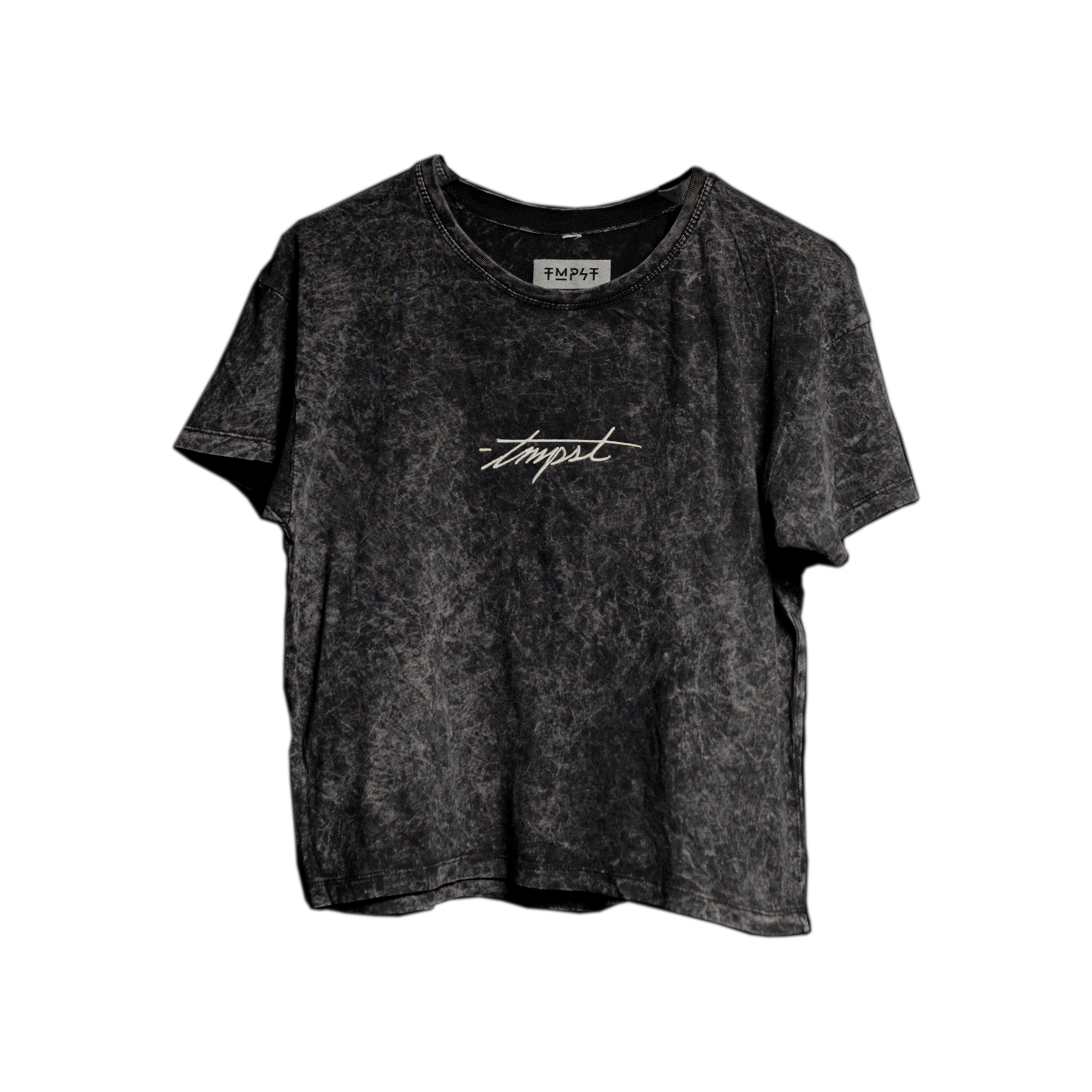 Signature Crop Tee (mineral wash)