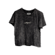 Signature Crop Tee (mineral wash)